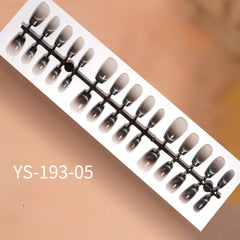 cat eye press on nails 192-6