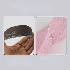 5 PCS Nail File Set - Includes Sponge File, Emery File, and Wooden File for Manicures