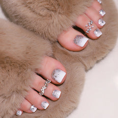 Press On Toe nails Set 16pcs/set XNT157
