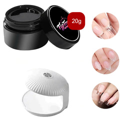 Solid Nail Gel Glue for Press On Nails And Soft Gel Nail Tips T-1