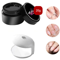 Solid Nail Gel Glue for Press On Nails And Soft Gel Nail Tips