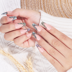 24pcs/Set Press On Nails XNPH1095