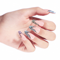 24pcs/Set Press On Nails XNPH1095