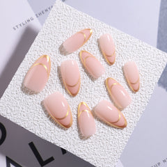 24pcs/Set Press On Nails XNFS095