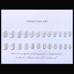 24pcs/Set Press On Nails XNMY137