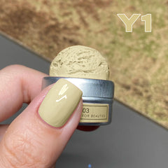 Solid Nail Gel - Ice Cream Y1