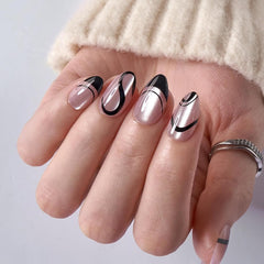 24pcs/Set Press On Nails XNMY121