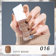 Glossy Water-Based Peelable Nail Polish – Quick-Dry, No-Bake