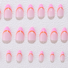 24pcs/Set Press On Nails XNFS111