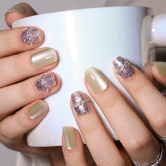 24pcs/Set Press On Nails XNMY218-ZB1090