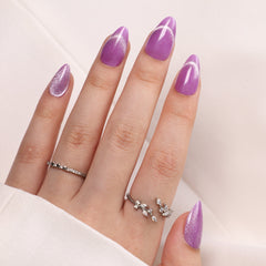 24pcs/Set Press On Nails XNMY164