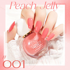 12ml Nude Transparent Peelable Nail Polish – Water-Based, Quick-Dry, Long-Lasting