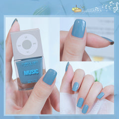 Odor-Free Peel-Off Quick-Dry Water-Based Nail Polish – No Bake Needed