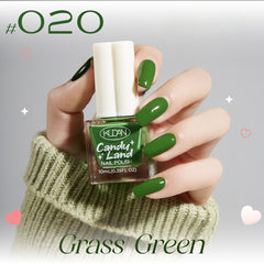 Peel-Off Nontoxic Quick-Dry Nude Sheer Glitter Water-Based Nail Polish