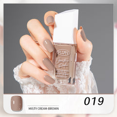 Glossy Water-Based Peelable Nail Polish – Quick-Dry, No-Bake