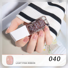 Glossy Water-Based Peelable Nail Polish – Quick-Dry, No-Bake