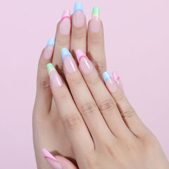 24pcs/Set Press On Nails XNFS081