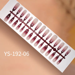 cat eye press on nails 192-6