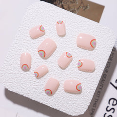 24pcs/Set Press On Nails XNPH1727