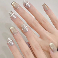 24pcs/Set Press On Nails XNMY218-ZB1090