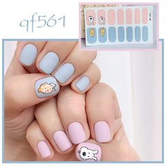 24pcs/Set Press On Nails XNPH1189