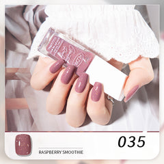 Glossy Water-Based Peelable Nail Polish – Quick-Dry, No-Bake