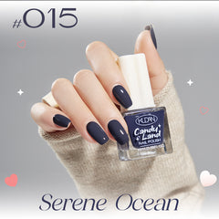 Peel-Off Nontoxic Quick-Dry Nude Sheer Glitter Water-Based Nail Polish