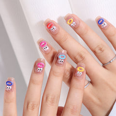 24pcs/Set Press On Nails XNZB1085