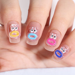 24pcs/Set Press On Nails XNZB1085