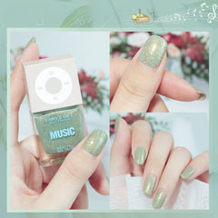 Odor-Free Peel-Off Quick-Dry Water-Based Nail Polish – No Bake Needed