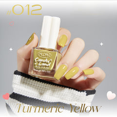 Peel-Off Nontoxic Quick-Dry Nude Sheer Glitter Water-Based Nail Polish