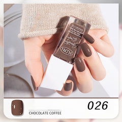 Glossy Water-Based Peelable Nail Polish – Quick-Dry, No-Bake