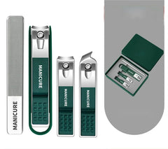 Anti-splash nail clippers set