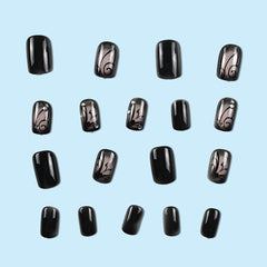 24pcs/Set Press On Nails DZ384-B7