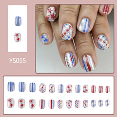 24pcs/Set Press On Nails YS055