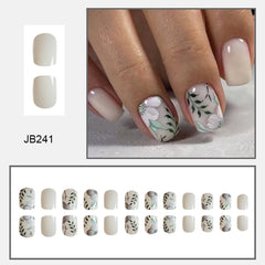 24pcs/Set Press On Nails JB241