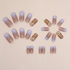 24pcs/Set Press On Nails W1327