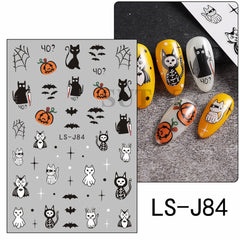 Nail Art Stickers 3D Nail Decals LS-J84