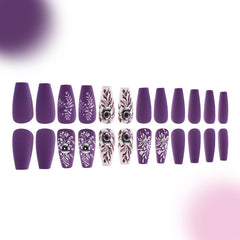 24pcs/Set Press On Nails DK-24112
