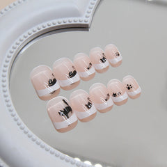 24pcs/Set Press On Nails R859