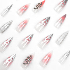 24pcs/Set Press On Nails JP2306