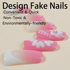 24pcs/Set Press On Nails XD-88-29