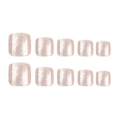Press On Toe nails Set 24pcs/set JP3217