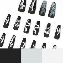 24pcs/Set Press On Nails JP1555
