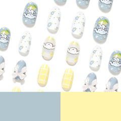 24pcs/Set Press On Nails JP1375