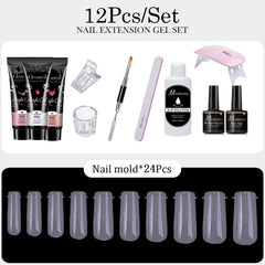 Nail Extension Gel 12 piece set A