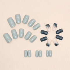 30pcs-15 Sizes Press On Nails W760
