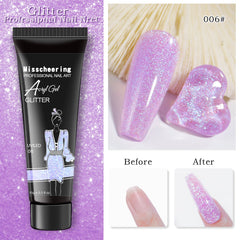 Nail Extension Gel pearlescent color pea-06
