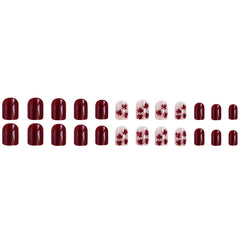 24pcs/Set Press On Nails C601-1