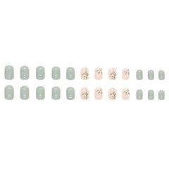 30pcs-15 Sizes Press On Nails W573